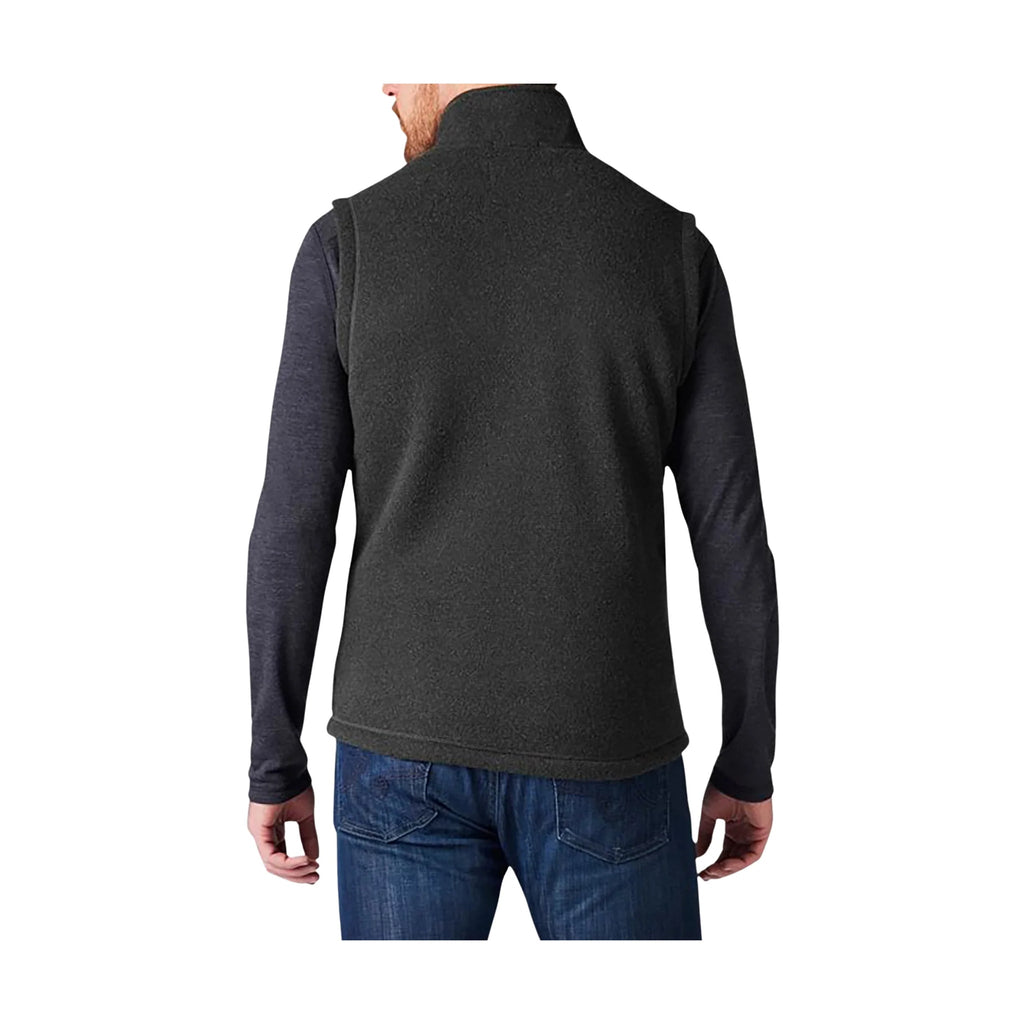 Smartwool Men's Hudson Trail Fleece Vest - Charcoal Black - Lenny's Shoe & Apparel