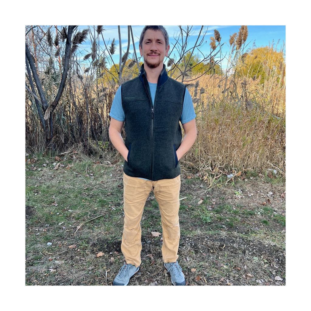 Smartwool Men's Hudson Trail Fleece Vest - North Woods - Lenny's Shoe & Apparel