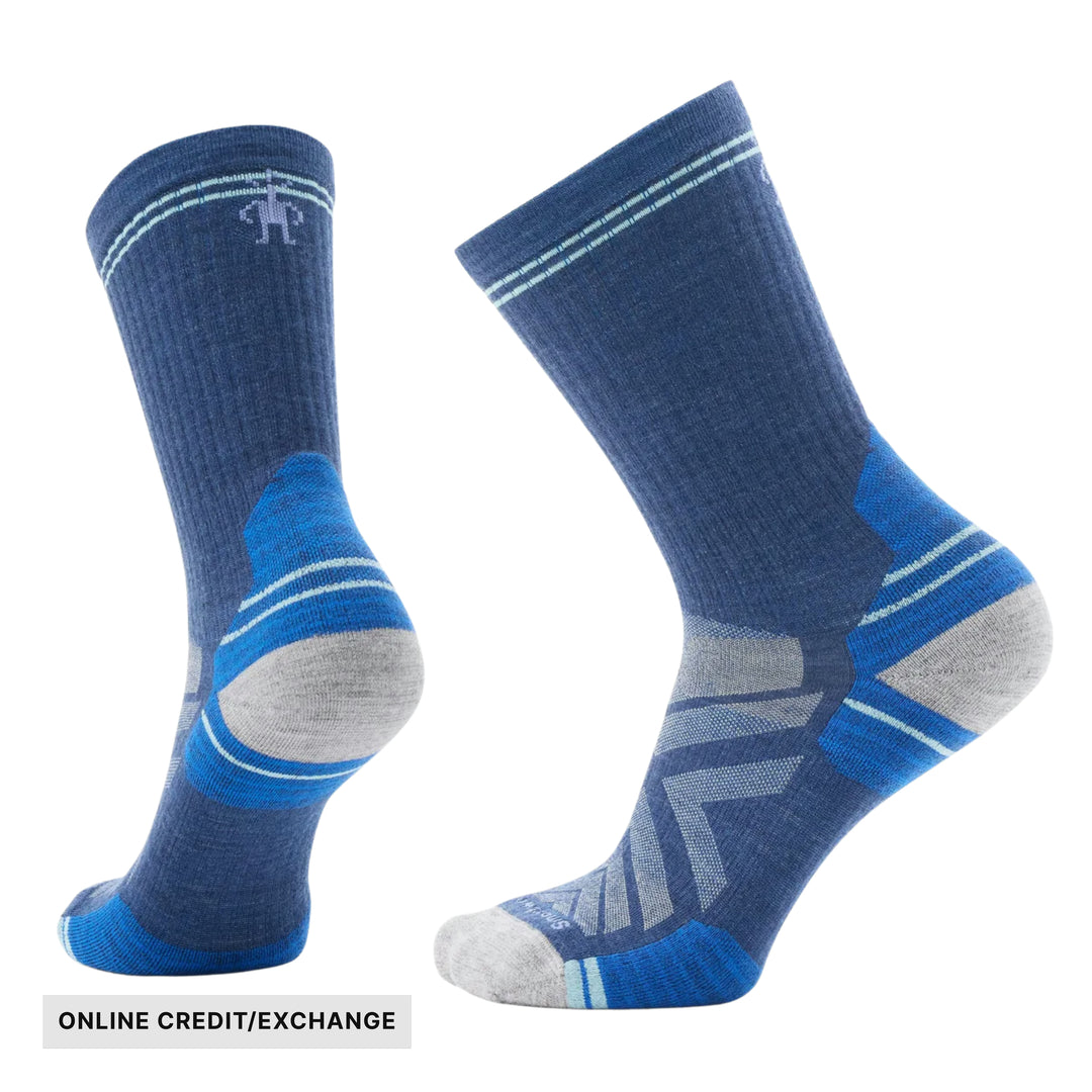 Smartwool Women's Hike Targeted Cushion Crew Socks - Alpine Blue - ONLINE CREDIT/EXCHANGE - Lenny's Shoe & Apparel