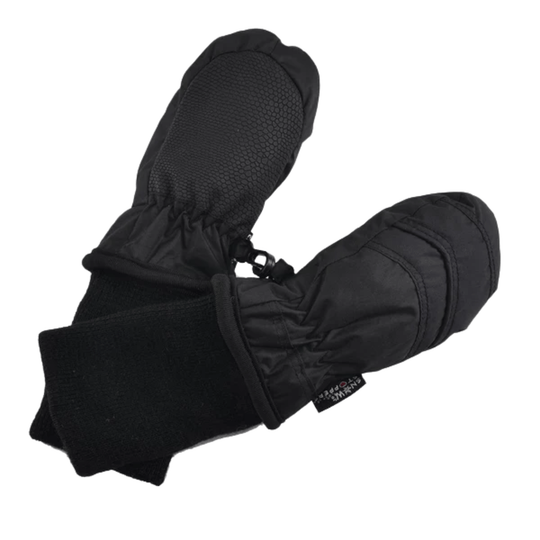 SnowStoppers Kids' Original Extended Cuff Mittens - Black - Lenny's Shoe & Apparel