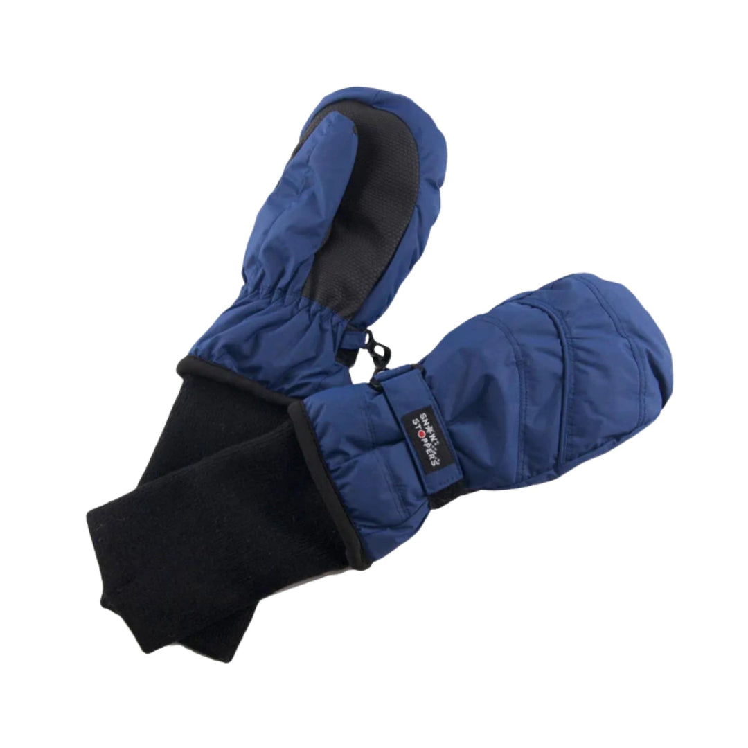 SnowStoppers Kids' Original Extended Cuff Mittens - Navy - Lenny's Shoe & Apparel