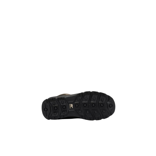 Black lugged boot sole with SOREL logo