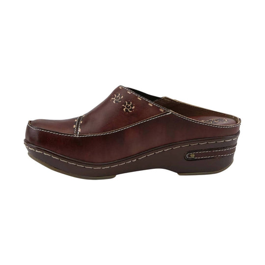 Spring Step Women's Chino Clog - Brown - Lenny's Shoe & Apparel