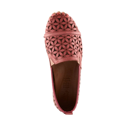 Spring Step Women's Flowerflow Shoe - Salmon - Lenny's Shoe & Apparel