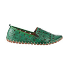 Spring Step Women's Fusaro Loafer Shoes - Green - Lenny's Shoe & Apparel