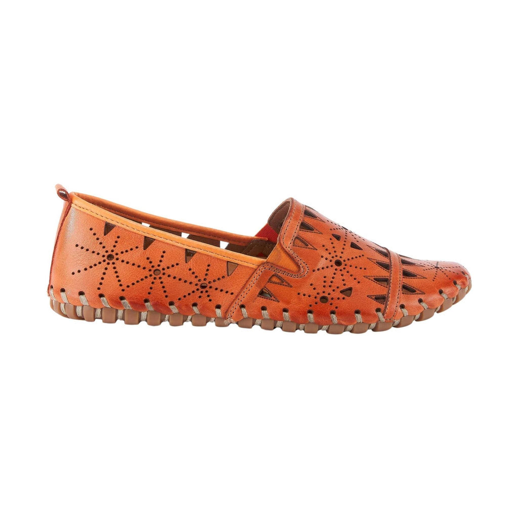 Spring Step Women's Fusaro Loafer Shoes - Orange - Lenny's Shoe & Apparel
