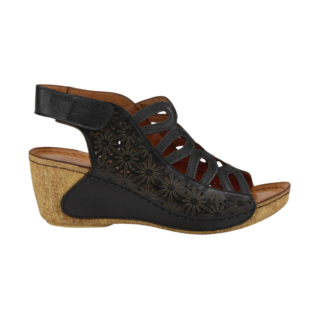 Spring Step Women's Inocencia Sandals - Black - Lenny's Shoe & Apparel