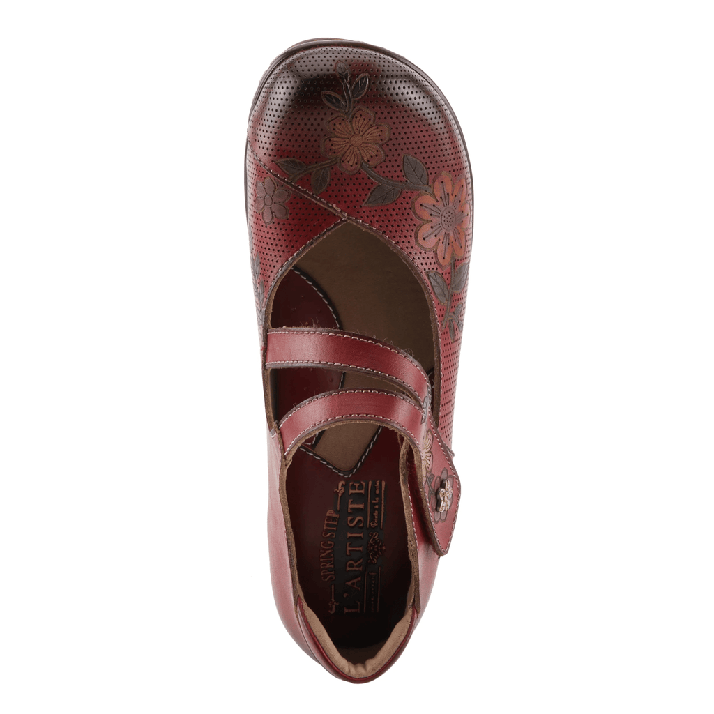 Spring Step Women's L'artiste Mamataish Clog - Red Multi - Lenny's Shoe & Apparel