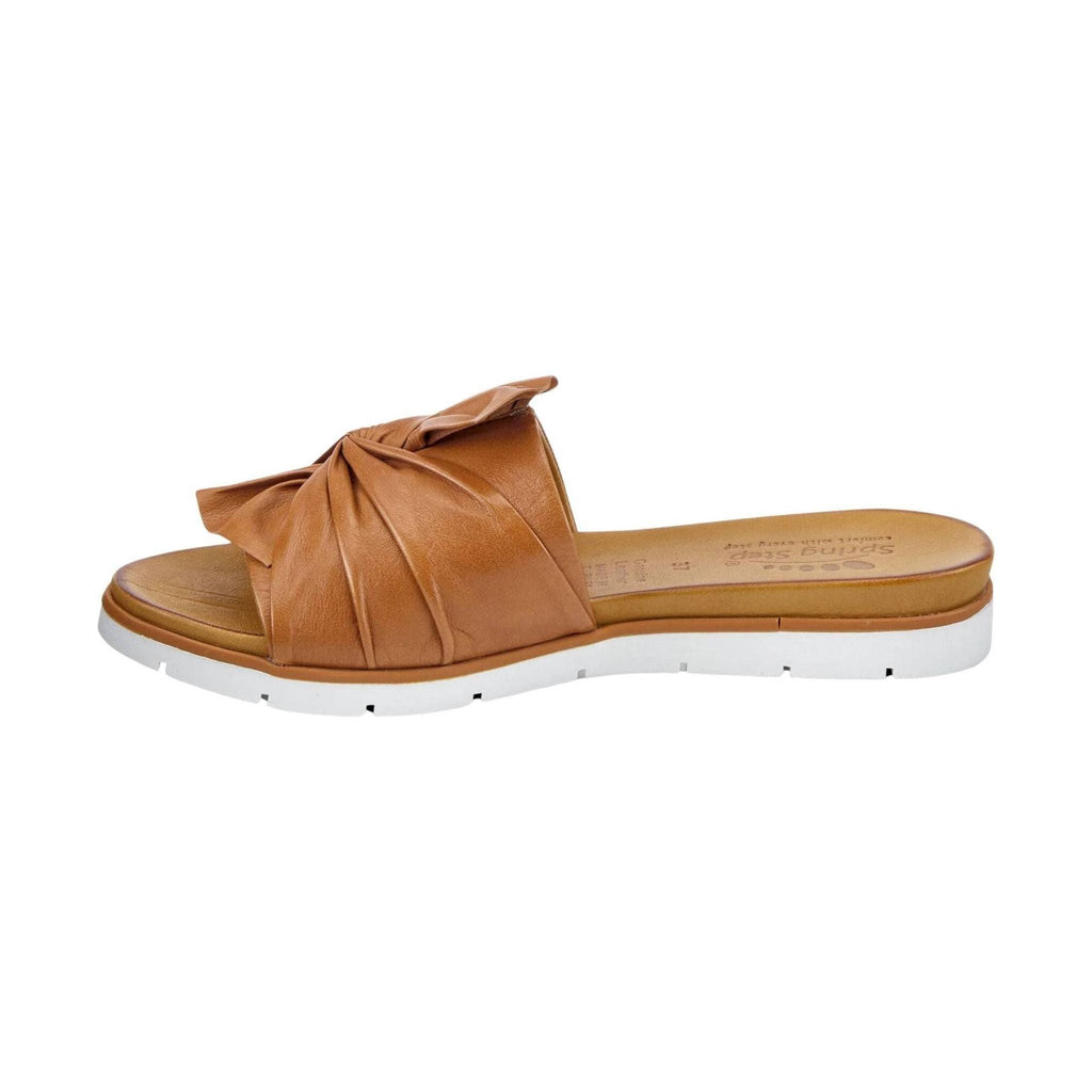 Spring Step Women's Lavona Slide Sandals - Camel - Lenny's Shoe & Apparel
