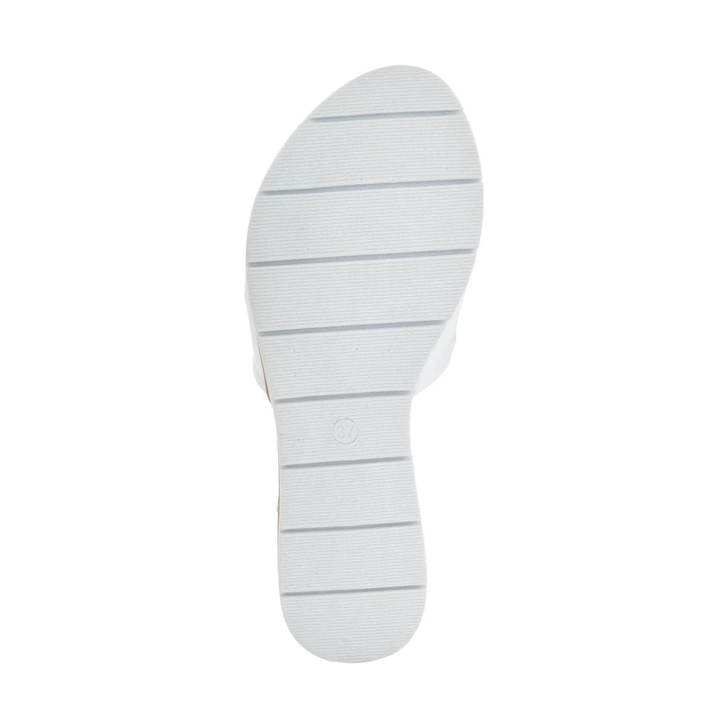 Spring Step Women's Lavona Slide Sandals - White - Lenny's Shoe & Apparel