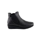 Spring Step Women's Leather Wedge Apso Boots - Black - Lenny's Shoe & Apparel