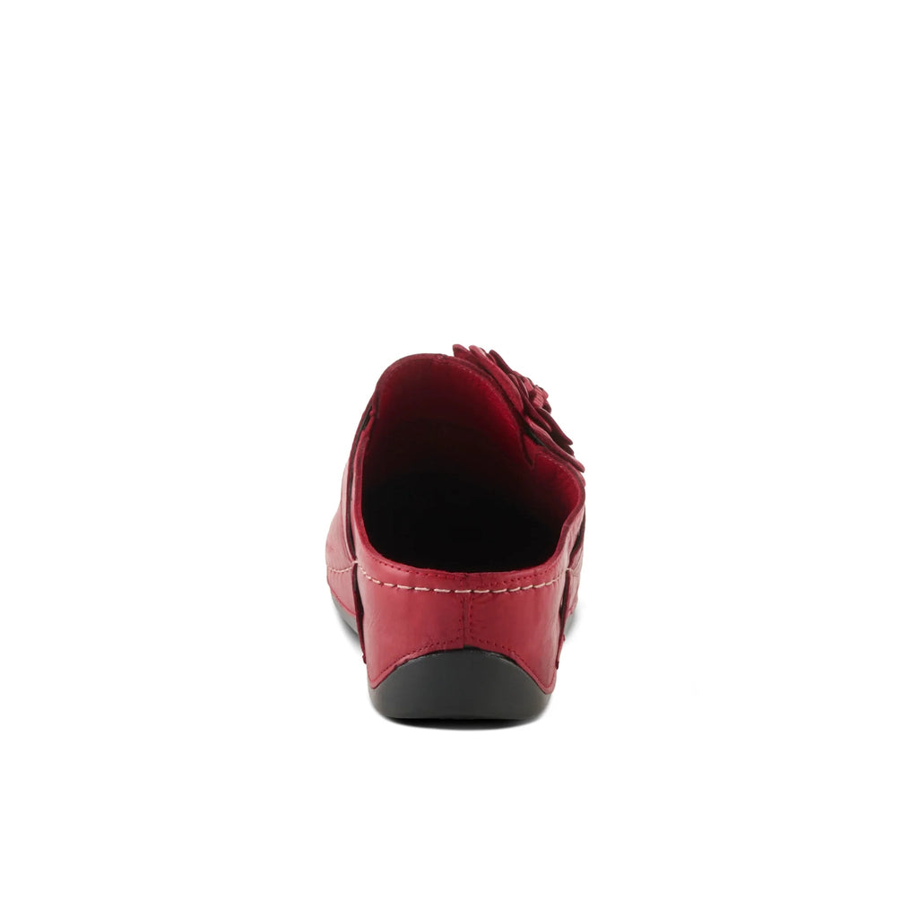 Spring Step Women's Lilybean Clog - Red - Lenny's Shoe & Apparel