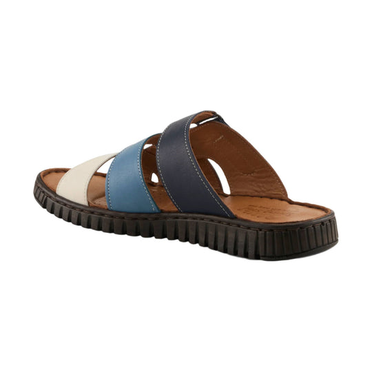 Spring Step Women's Olly Sandals - Denim Multi - Lenny's Shoe & Apparel