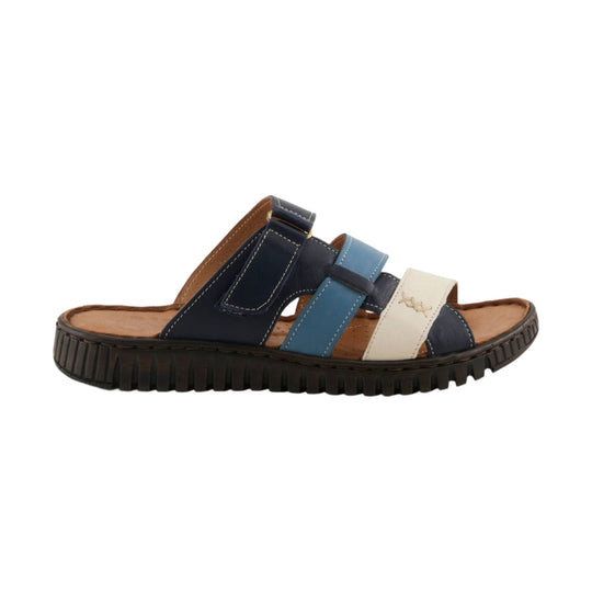 Spring Step Women's Olly Sandals - Denim Multi - Lenny's Shoe & Apparel