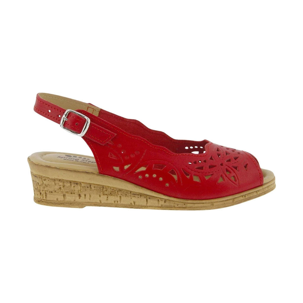 Spring Step Women's Orella Sandals - Red - Lenny's Shoe & Apparel