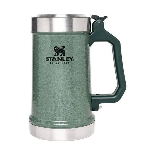 Stanley Classic Beer Stein with Bottle Opener 24 oz - Hammertone Green - Lenny's Shoe & Apparel