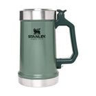 Stanley Classic Beer Stein with Bottle Opener 24 oz - Hammertone Green - Lenny's Shoe & Apparel
