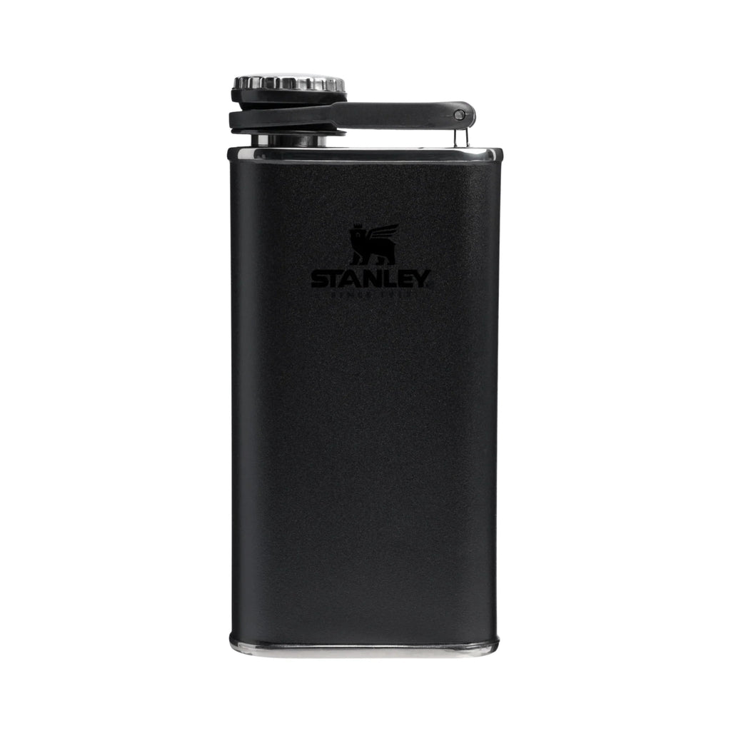 Stanley Classic Easy Fill Wide Mouth Flask 8oz - Black 2.0 - Lenny's Shoe & Apparel