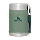 Stanley Classic Legendary Food Jar Plus Spork 14oz - Hammertone Green - Lenny's Shoe & Apparel