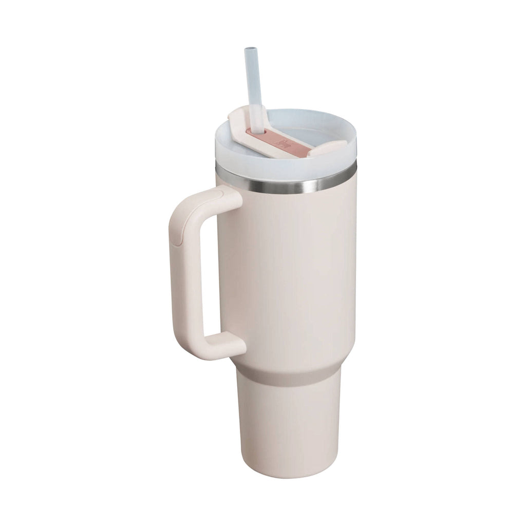 Stanley Quencher Flowstate Tumbler 40 OZ - Rose Quartz 2.0 - Lenny's Shoe & Apparel