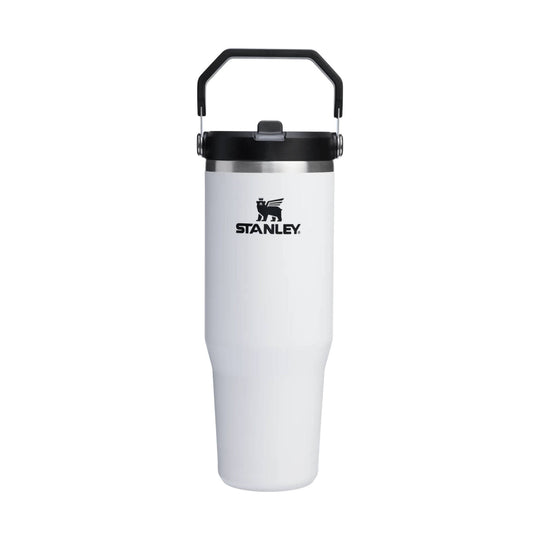 Stanley The IceFlow Flip Straw 2.0 Tumbler 30 oz - Chalk - Lenny's Shoe & Apparel