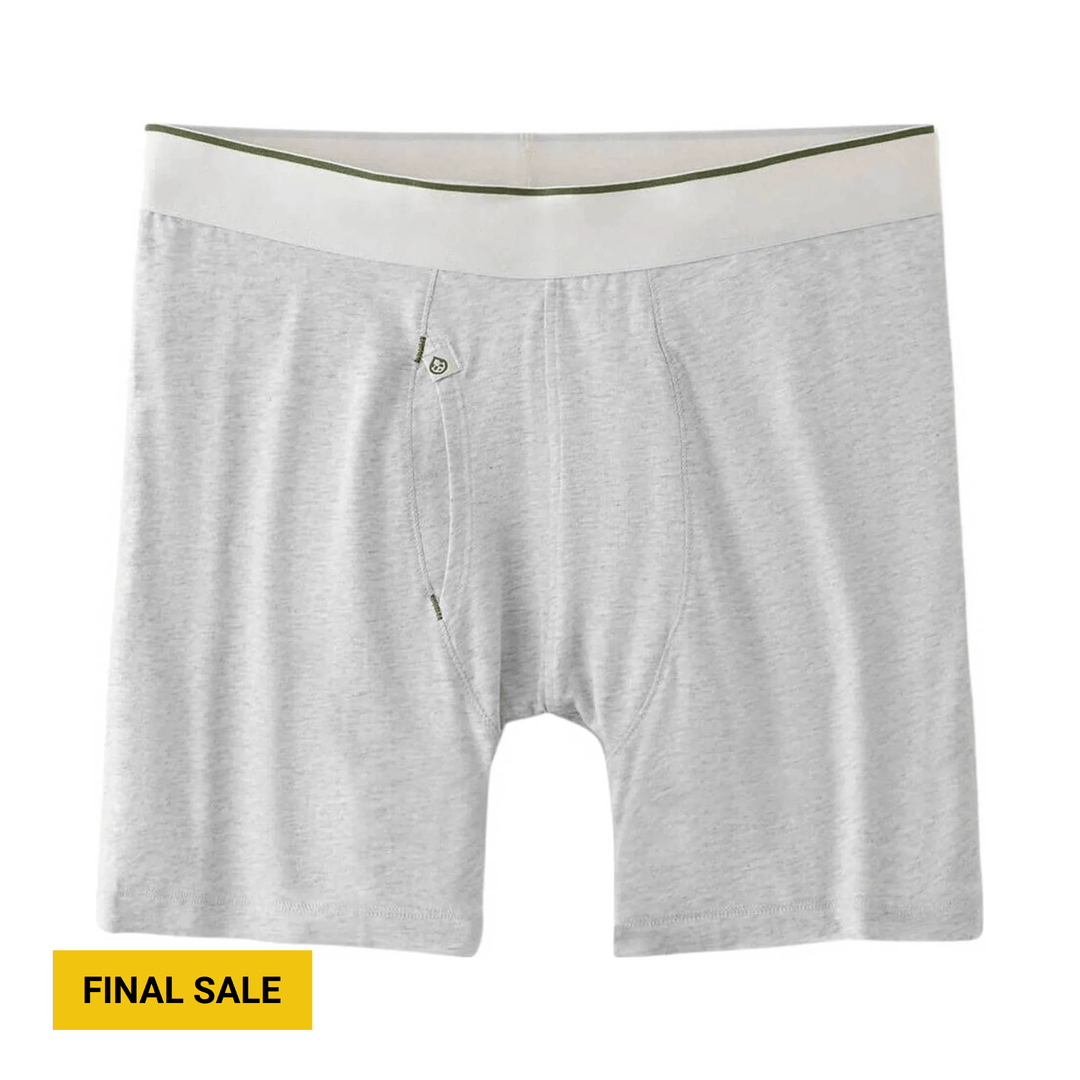 Tasc Men's Bambare Boxer - Light Heather Gray - Lenny's Shoe & Apparel