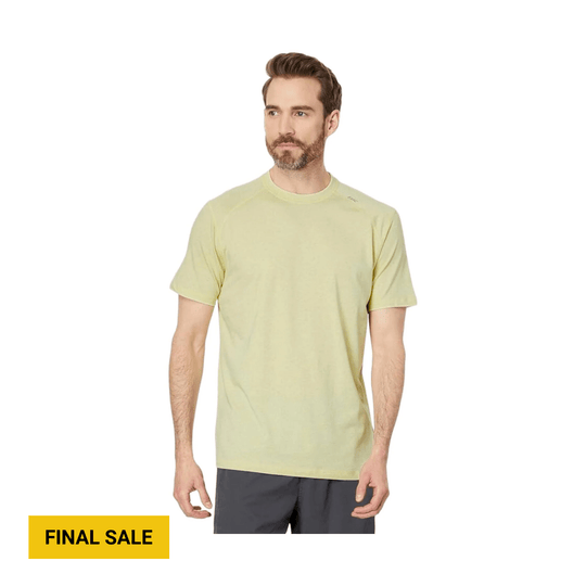 Tasc Men's Carrollton Fitness Tee - Limelight Heather - Lenny's Shoe & Apparel