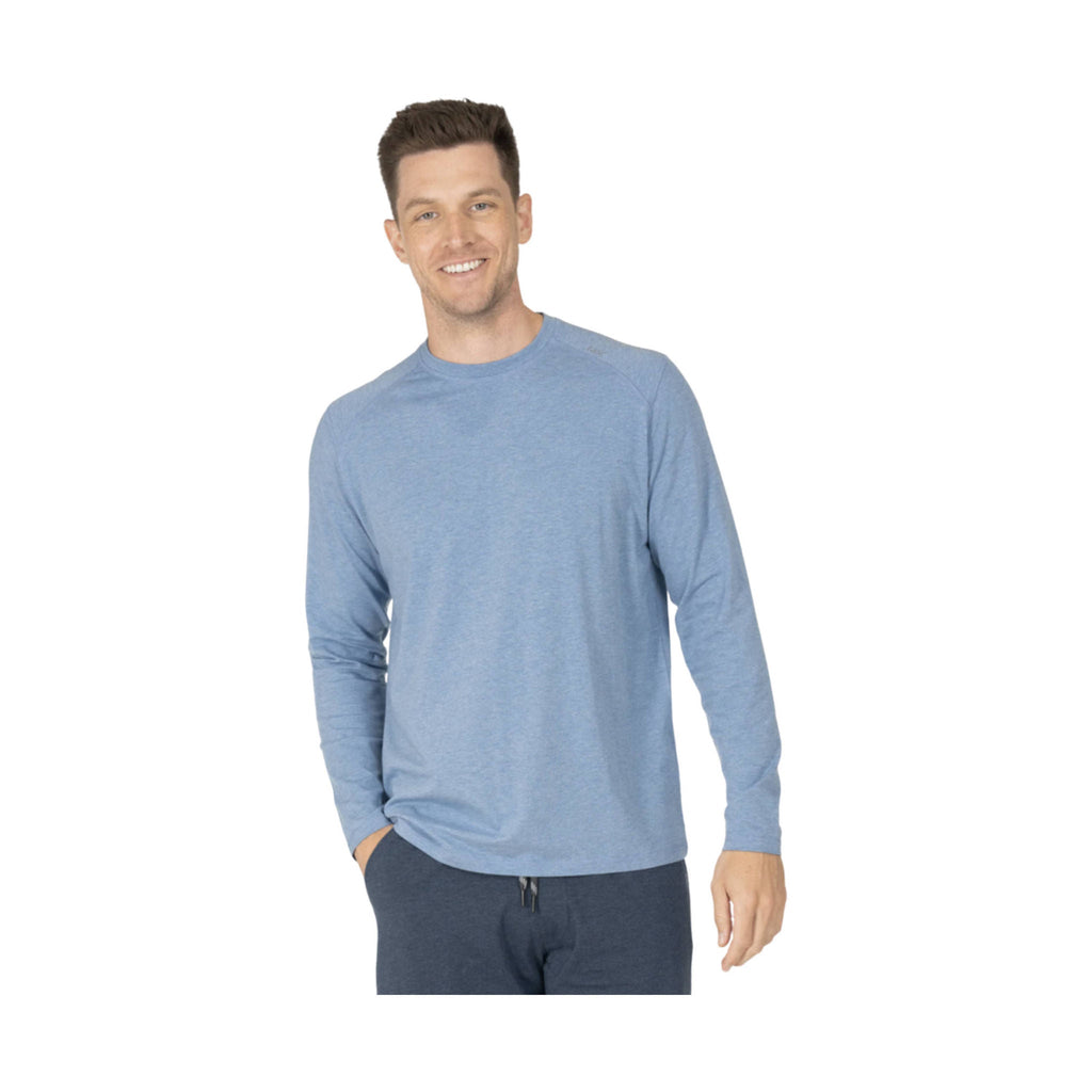 Tasc Men's Carrollton Heather Long Sleeve Shirt - Chambray Heather - ONLINE STORE CREDIT/EXCHANGE ONLY - Lenny's Shoe & Apparel