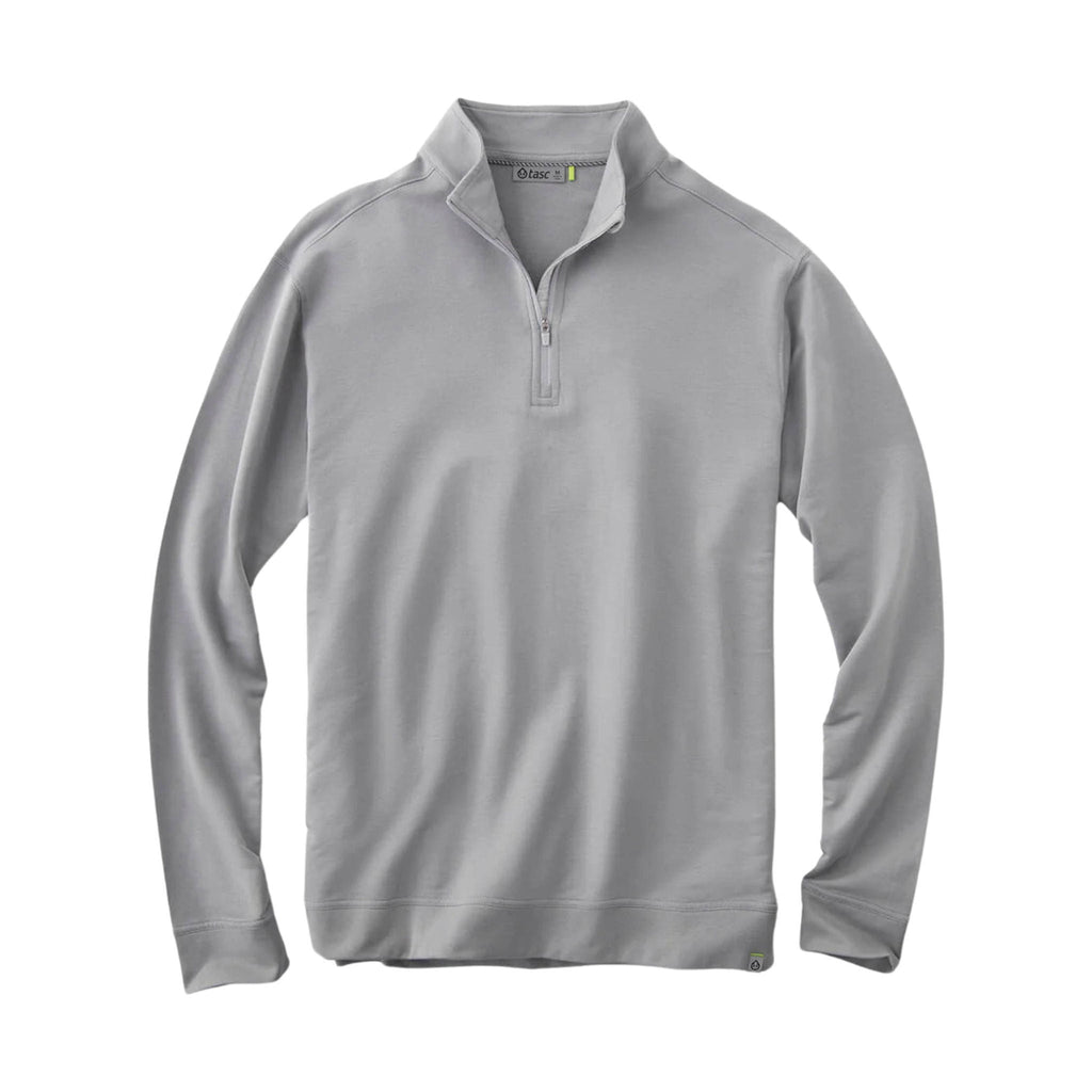 Tasc Men's Cloud French Terry Quarter Zip - Alloy - ONLINE STORE CREDIT/EXCHANGE ONLY - Lenny's Shoe & Apparel