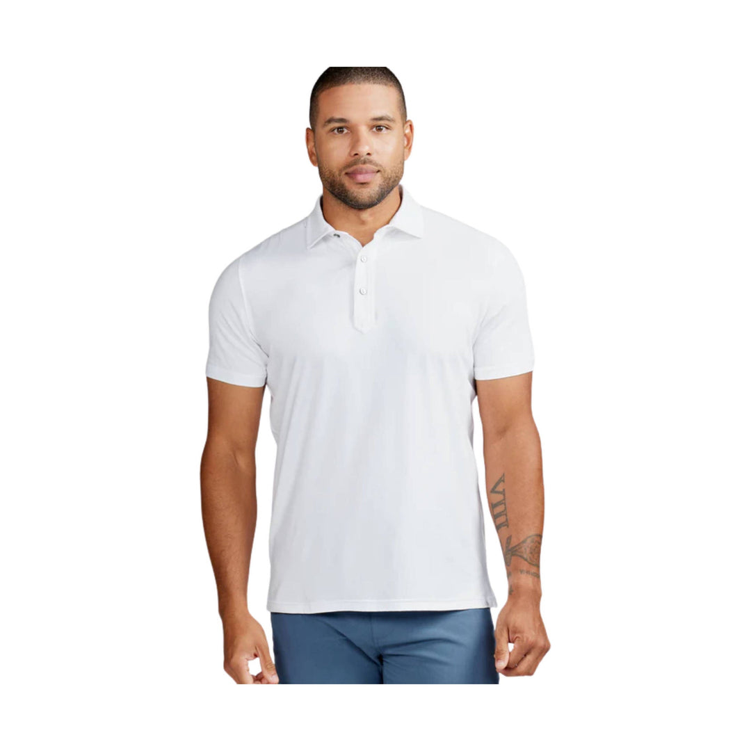 Tasc Men's Everywear Polo - White - Lenny's Shoe & Apparel