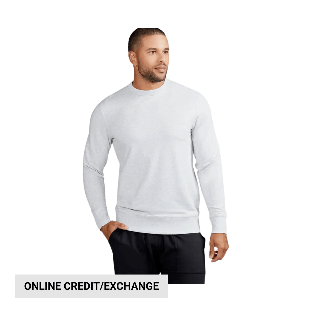 Tasc Men's Varsity French Terry Legacy Sweatshirt - Light Heather Gray - Lenny's Shoe & Apparel