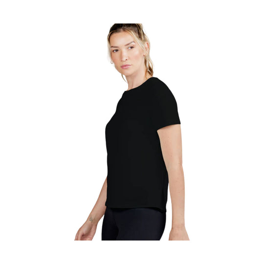Tasc Women's All Day Short Sleeve T Shirt - Black - Lenny's Shoe & Apparel