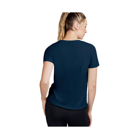 Tasc Women's All Day Short Sleeve T Shirt - Classic Navy - Lenny's Shoe & Apparel