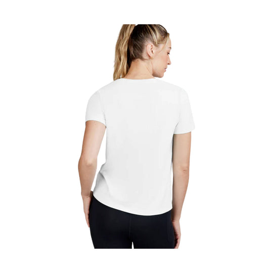 Tasc Women's All Day Short Sleeve T Shirt - White - Lenny's Shoe & Apparel