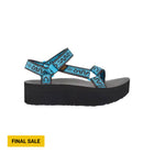 Teva Women's Flatform Sandal - Bandana Aquarius - Lenny's Shoe & Apparel