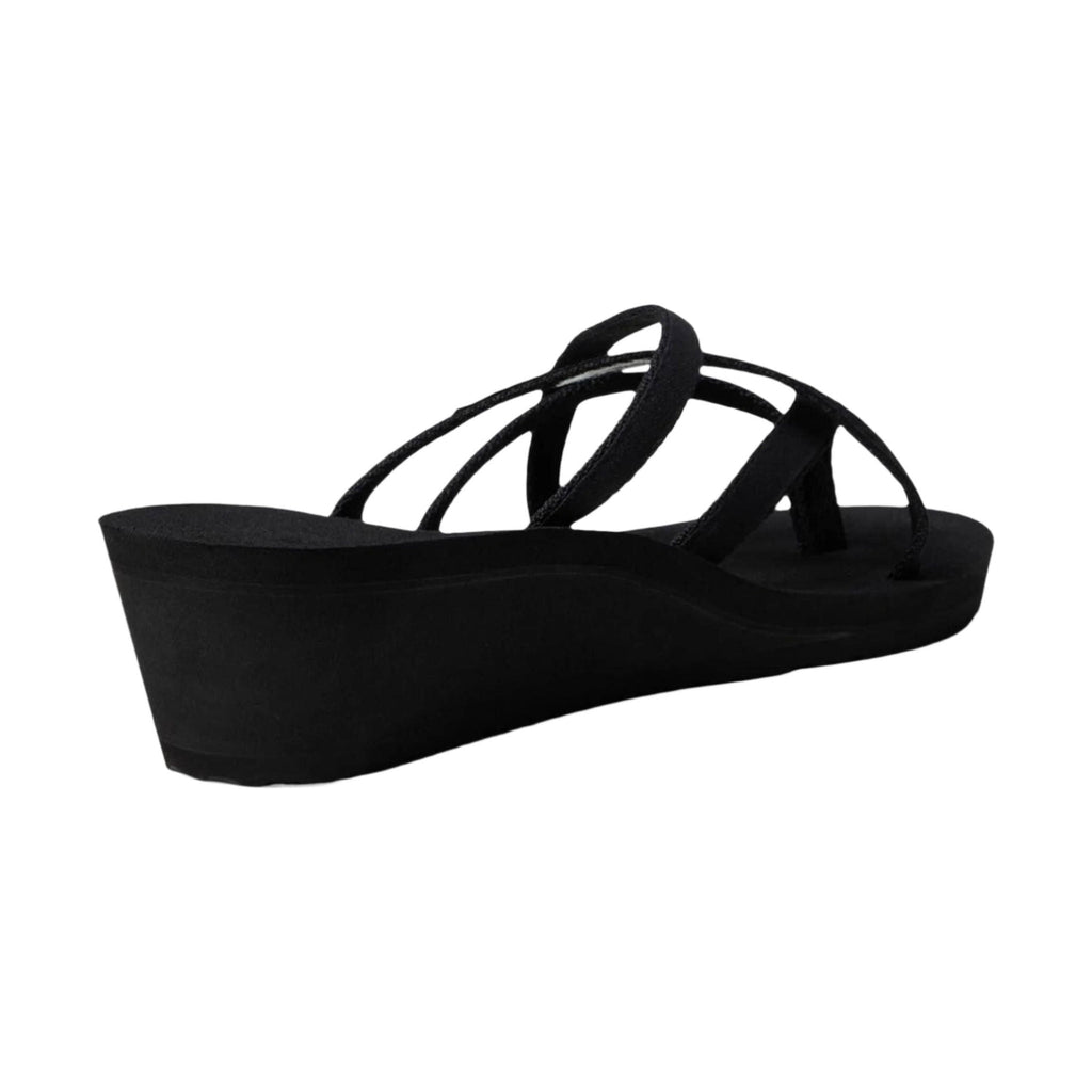 Teva Women's Mush Wedge Ola 2 Sandal - Black - Lenny's Shoe & Apparel