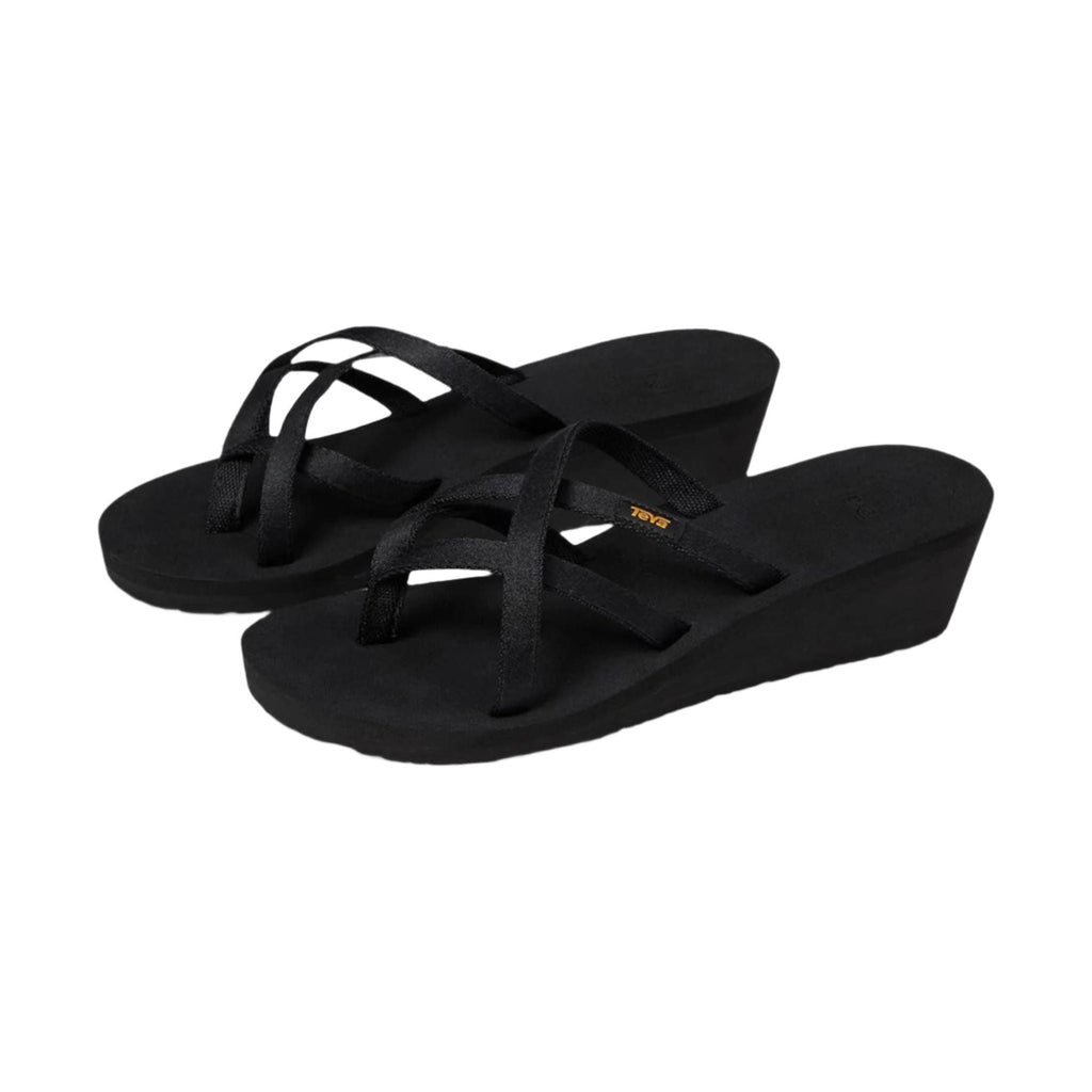 Teva Women's Mush Wedge Ola 2 Sandal - Black - Lenny's Shoe & Apparel