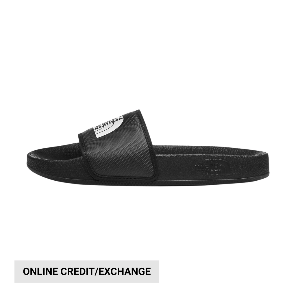 The North Face Kids' Base Camp Slides III - TNF Black/TNF Black - Lenny's Shoe & Apparel