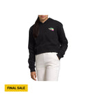 The North Face Kids' Camp Fleece Pullover Hoodie - TNF Black/Chlorophyll Green - Lenny's Shoe & Apparel