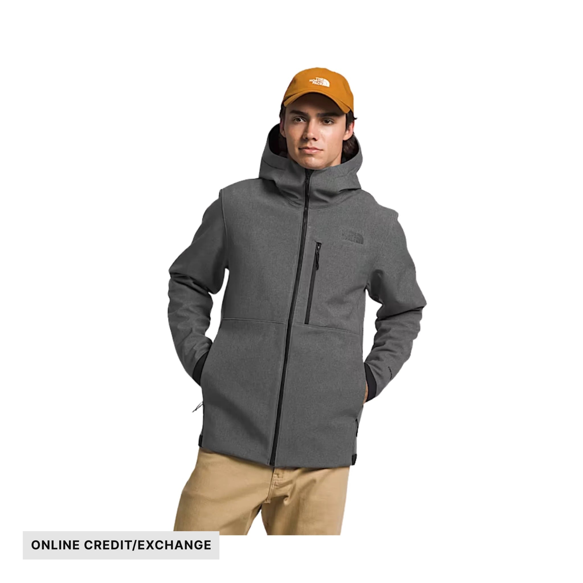 The North Face Men's Apex Bionic 3 Hoodie Jacket - TNF Dark Grey