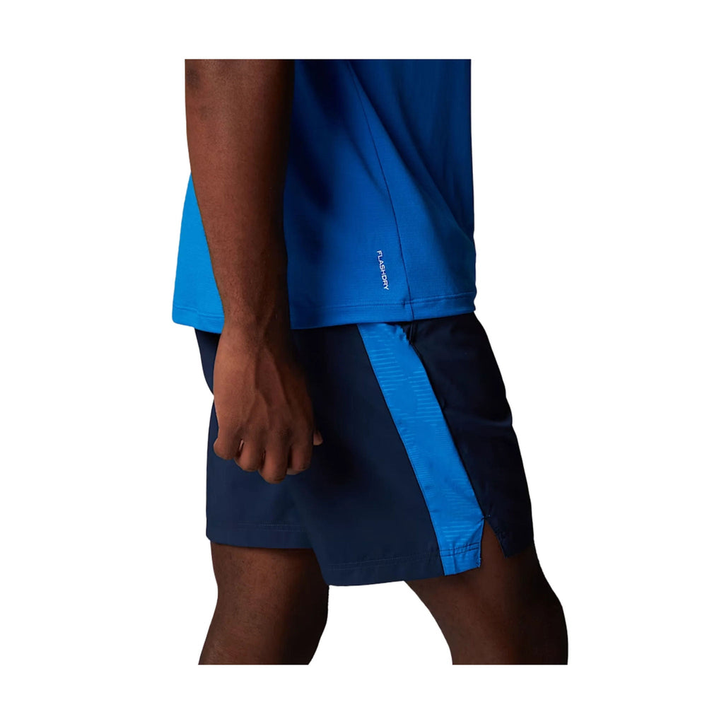 The North Face Men's 24/7 Short Sleeve T Shirt - Hero Blue - Lenny's Shoe & Apparel