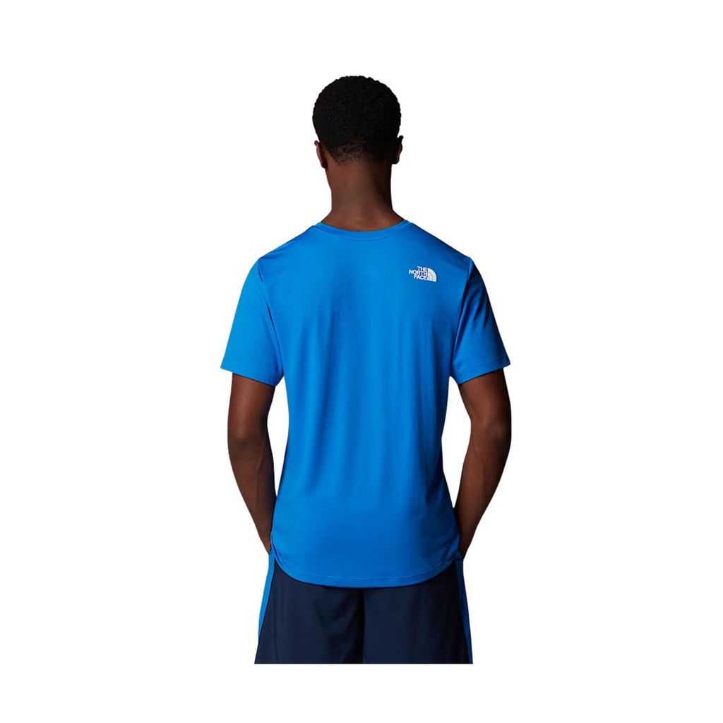 The North Face Men's 24/7 Short Sleeve T Shirt - Hero Blue - Lenny's Shoe & Apparel
