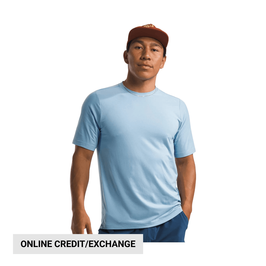 The North Face Men's Dune Sky Short Sleeve - Steel Blue - Lenny's Shoe & Apparel
