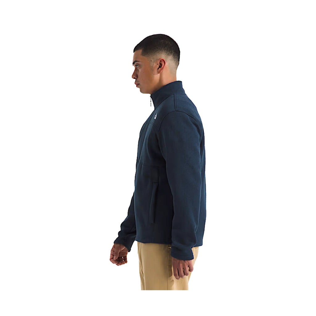 The North Face Men's Gordon Lyons Full Zip Jacket - Summit Navy Heather - Lenny's Shoe & Apparel