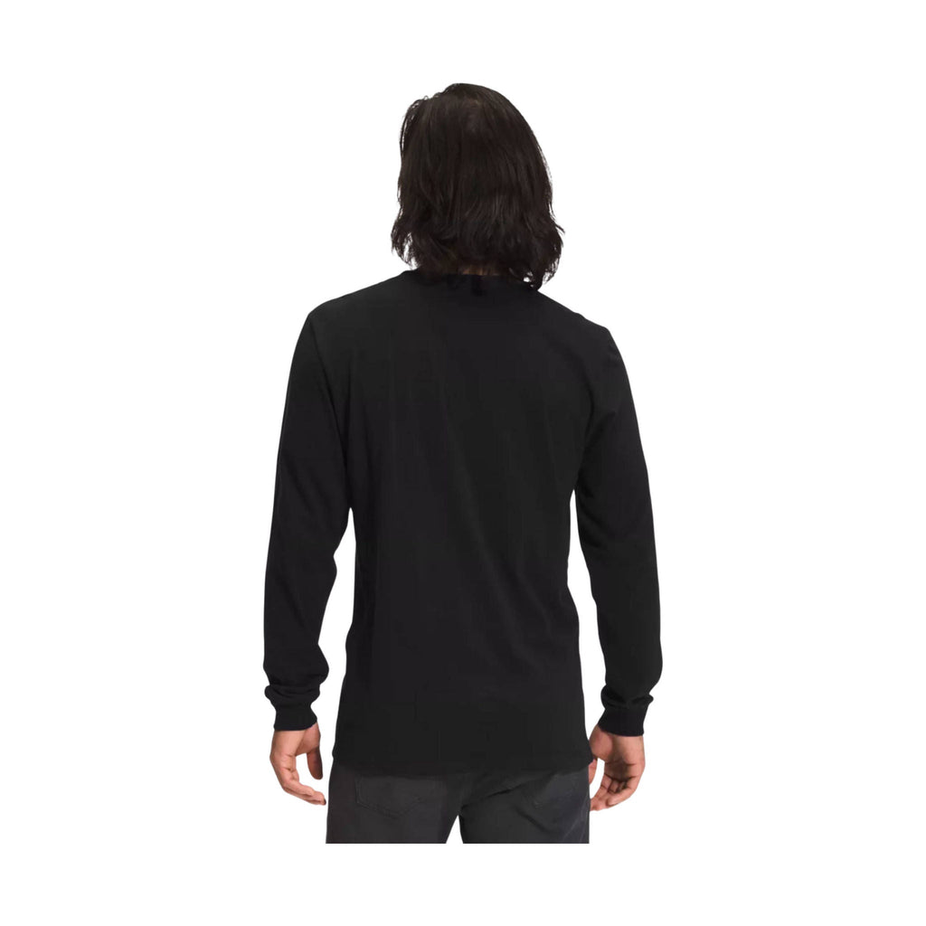The North Face Men's Long Sleeve Half Dome Tee - TNF Black/Vintage White - ONLINE STORE CREDIT/EXCHANGE ONLY - Lenny's Shoe & Apparel