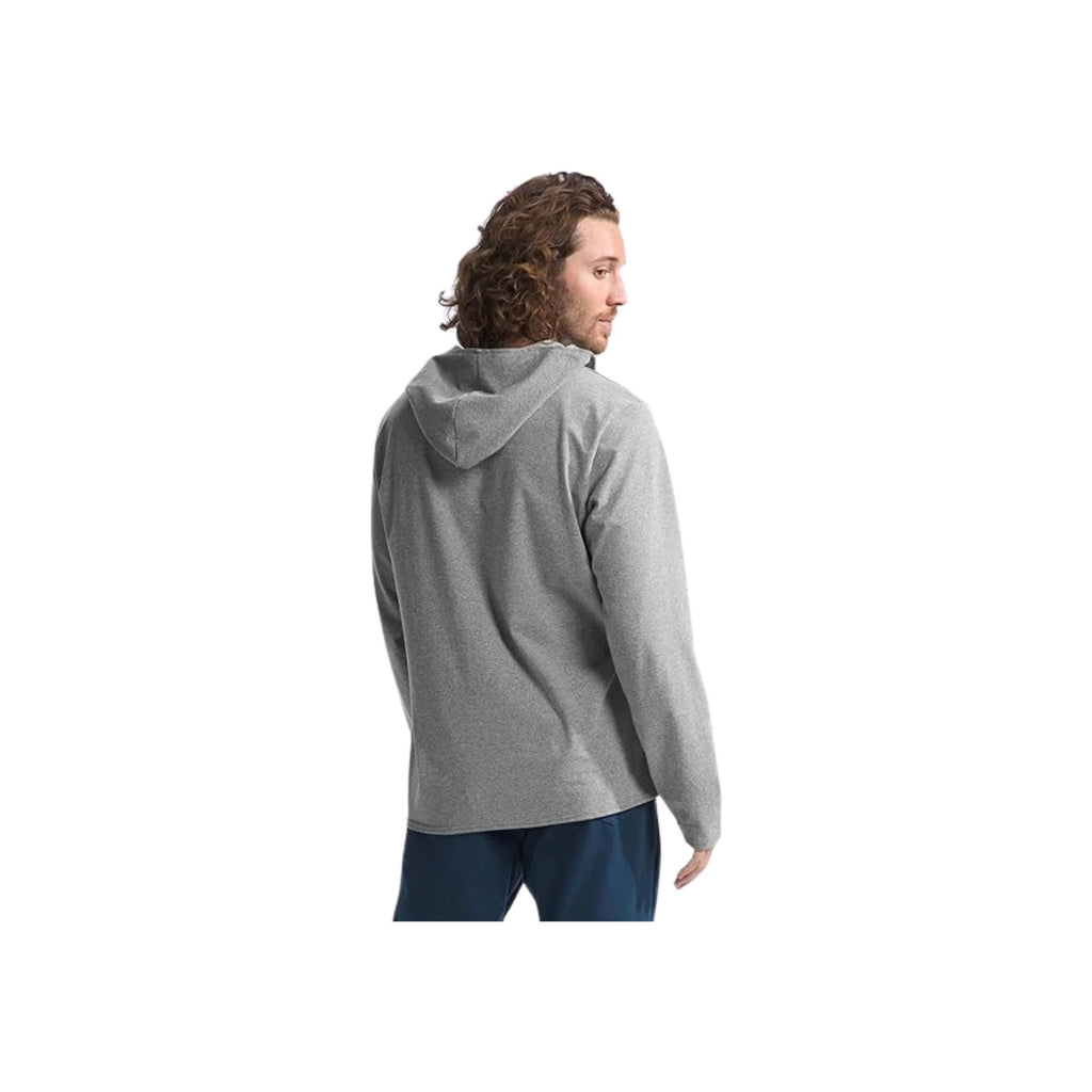 The North Face Men's Long Sleeve Heritage Patch Tee - TNF Medium Grey - Lenny's Shoe & Apparel