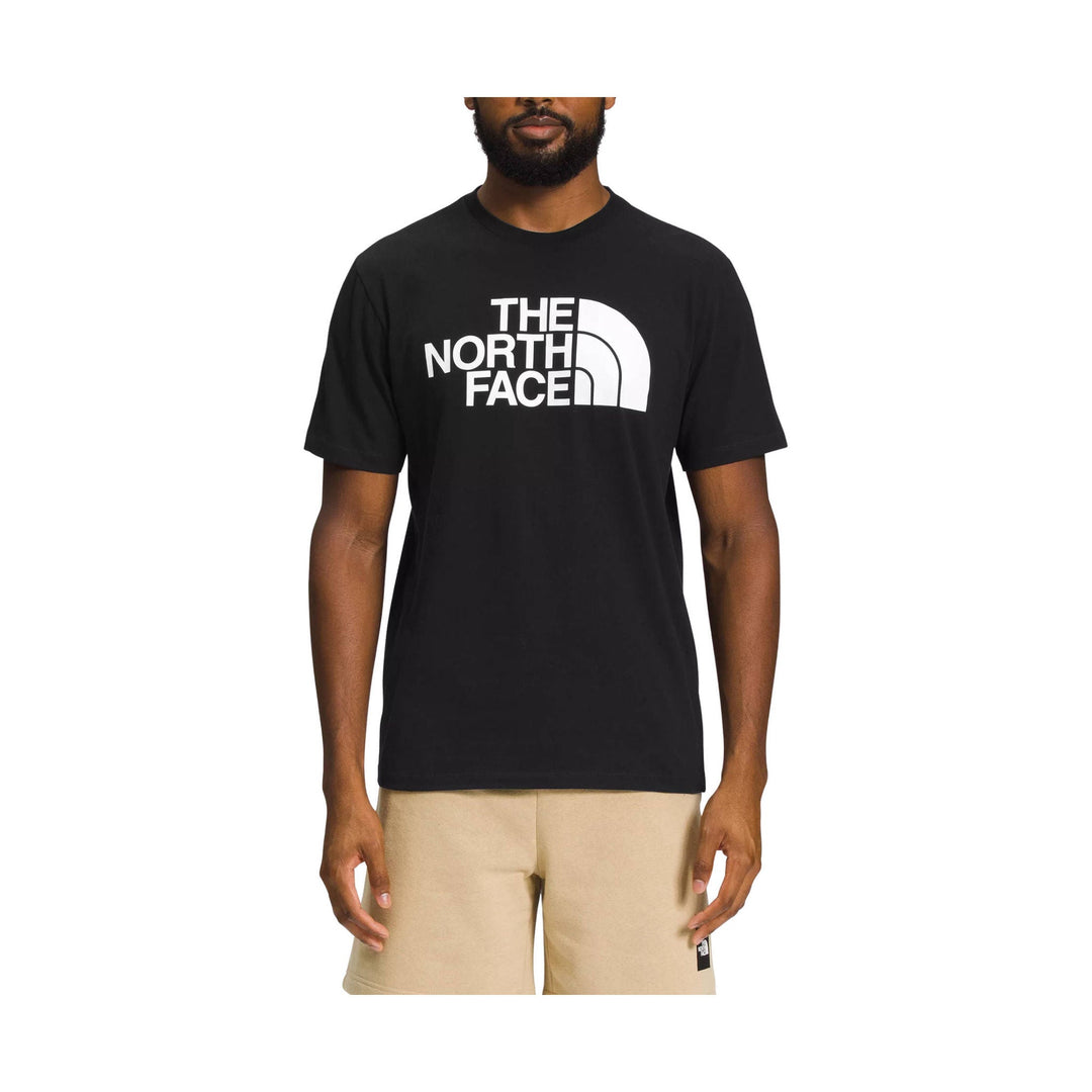 The North Face Men's Short Sleeve Half Dome Tee - TNF Black/TNF White - Lenny's Shoe & Apparel