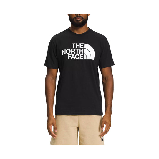 The North Face Men's Short Sleeve Half Dome Tee - TNF Black/TNF White - Lenny's Shoe & Apparel