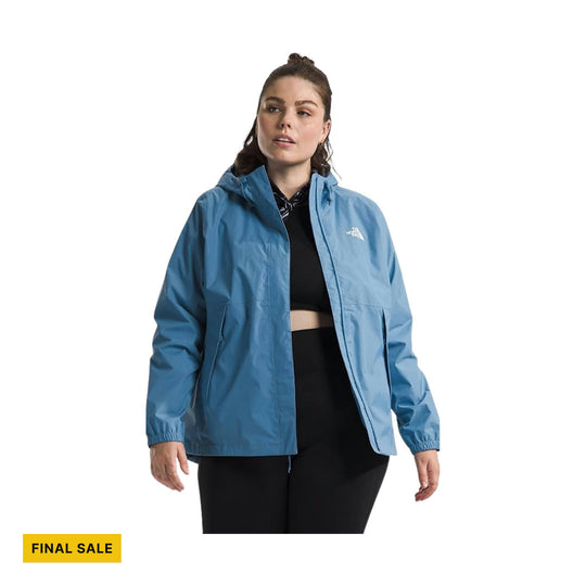 The North Face Women's Antora Rain Jacket - Indigo Stone - FINAL SALE - Lenny's Shoe & Apparel