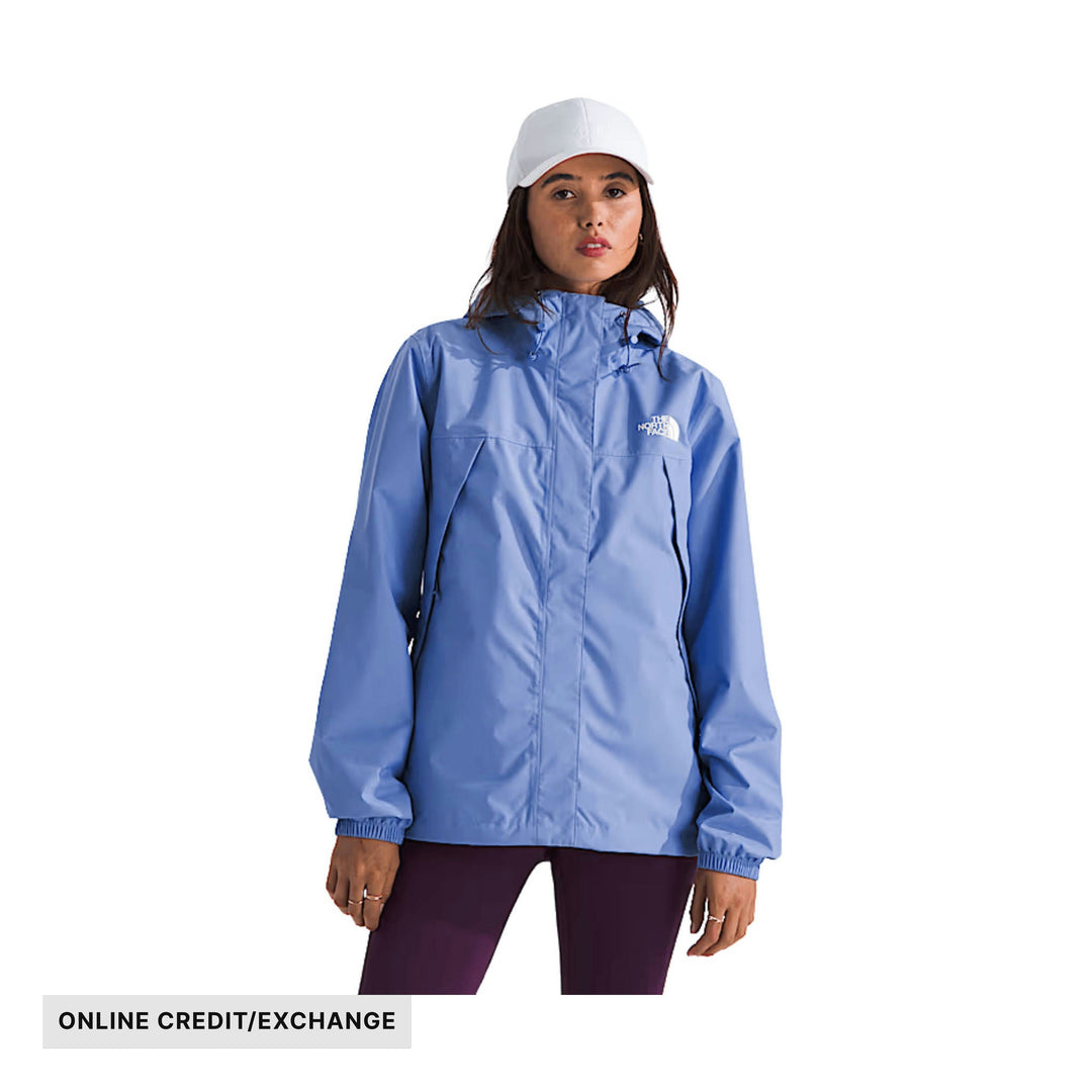 The North Face Women's Antora Rain Jacket - Virtual Blue - ONLINE CREDIT/EXCHANGE - Lenny's Shoe & Apparel